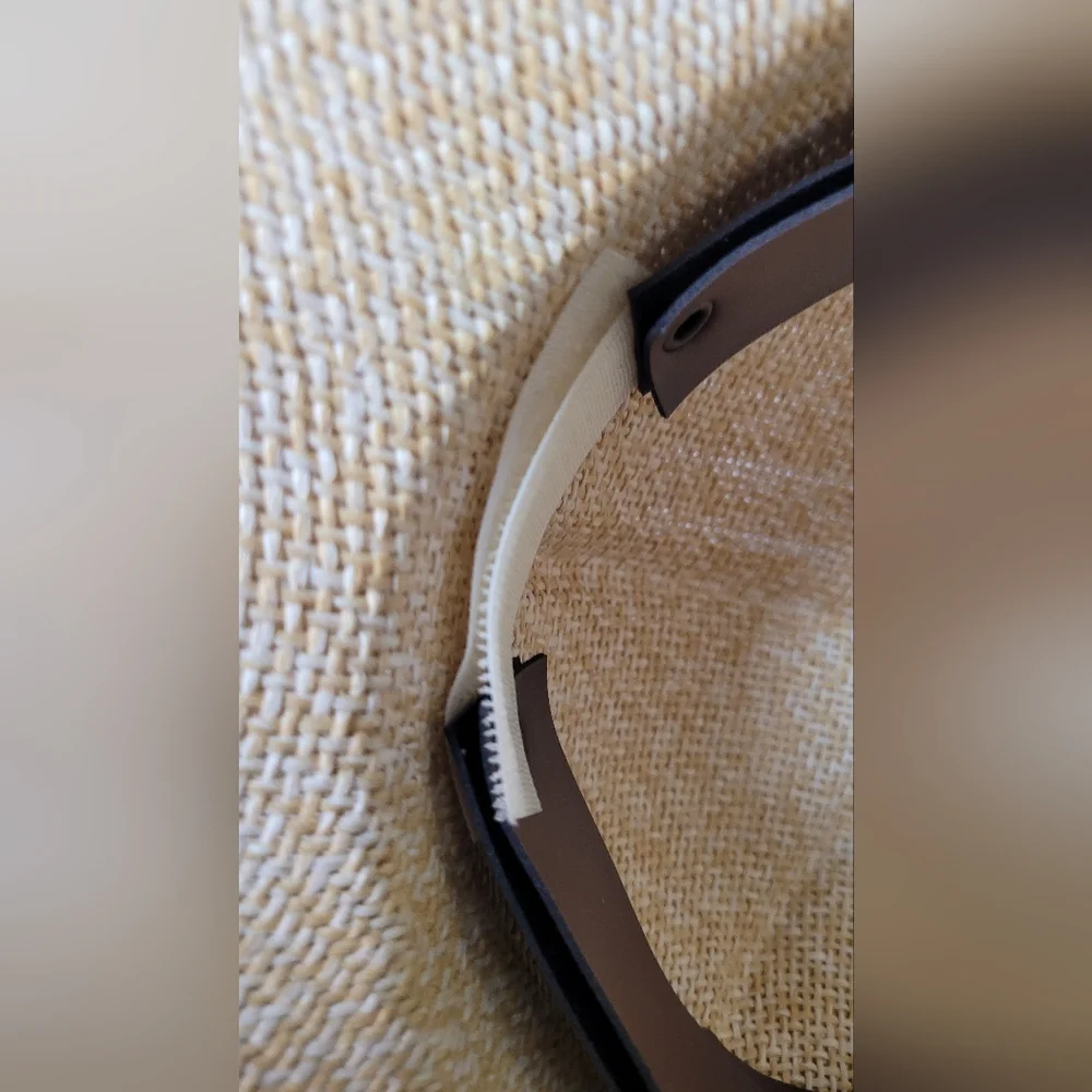 Woven Safari Hat Garden Hat Postal Carrier Mailman - Picture 13 of 16